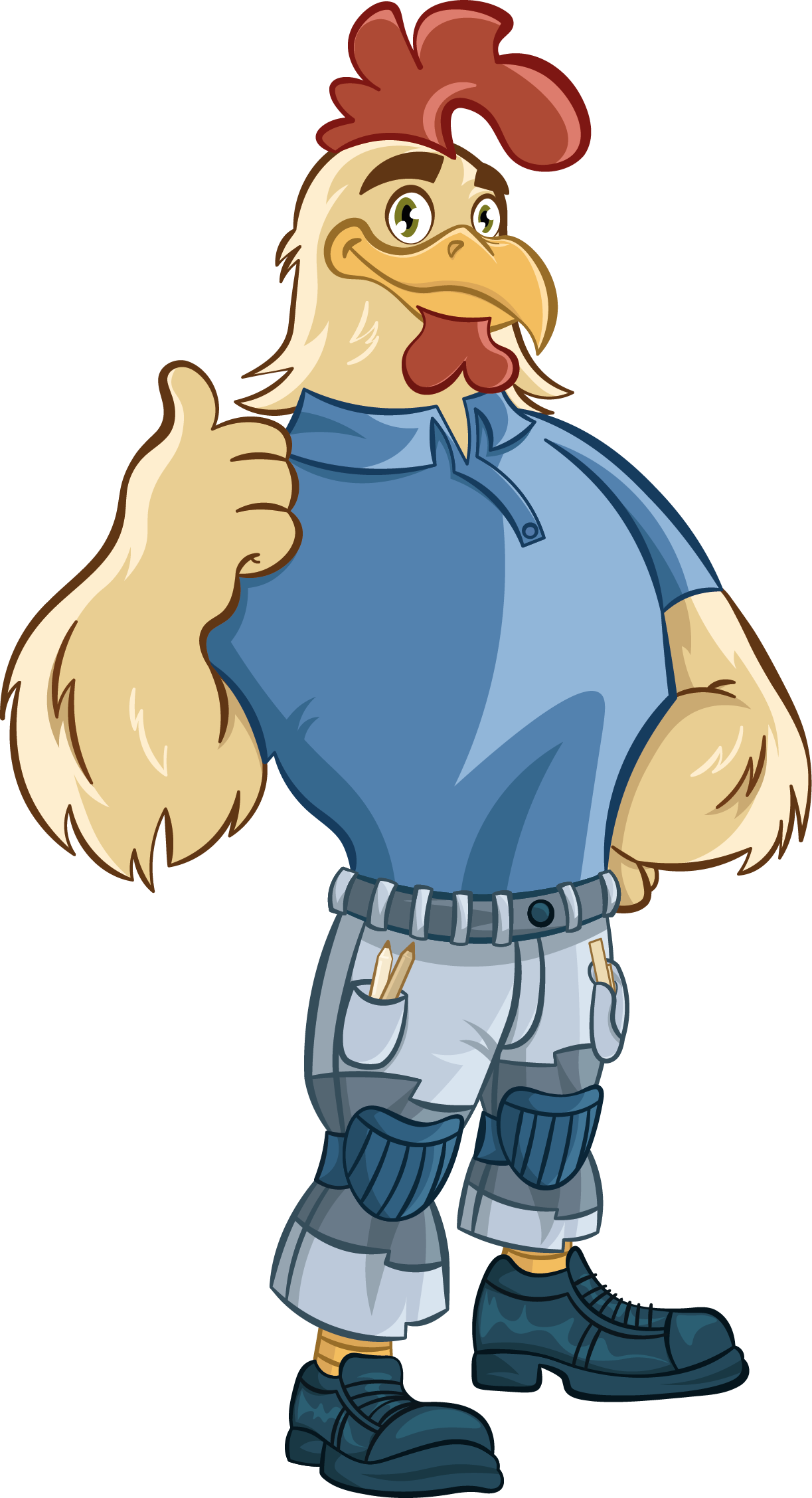 Fliesen Gockel Hahn 4