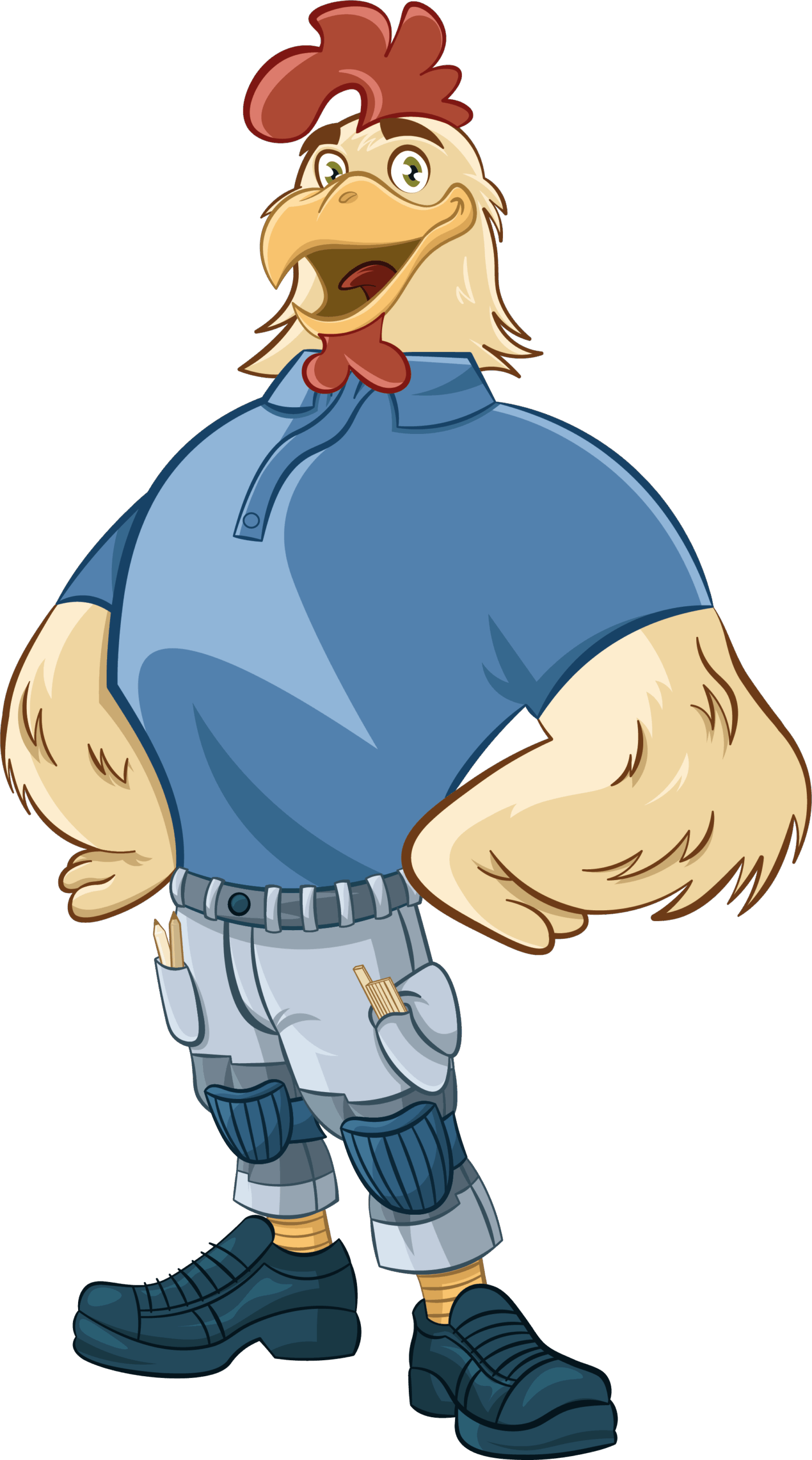 Fliesen Gockel Hahn 6